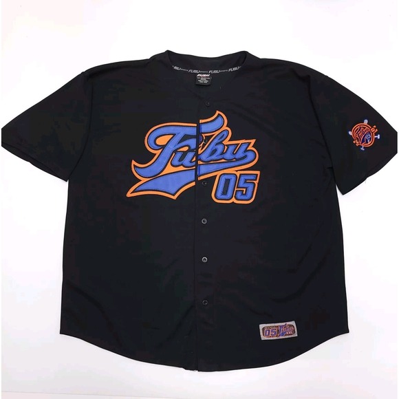 FUBU Other - Vintage FUBU Sports 05 Baseball Jersey Size 3XL Embroidered Y2K Baggy READ